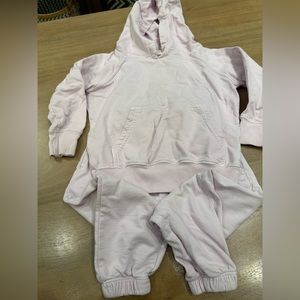 Les Gamins Light Purple Hoodie and Track Pants 2/3